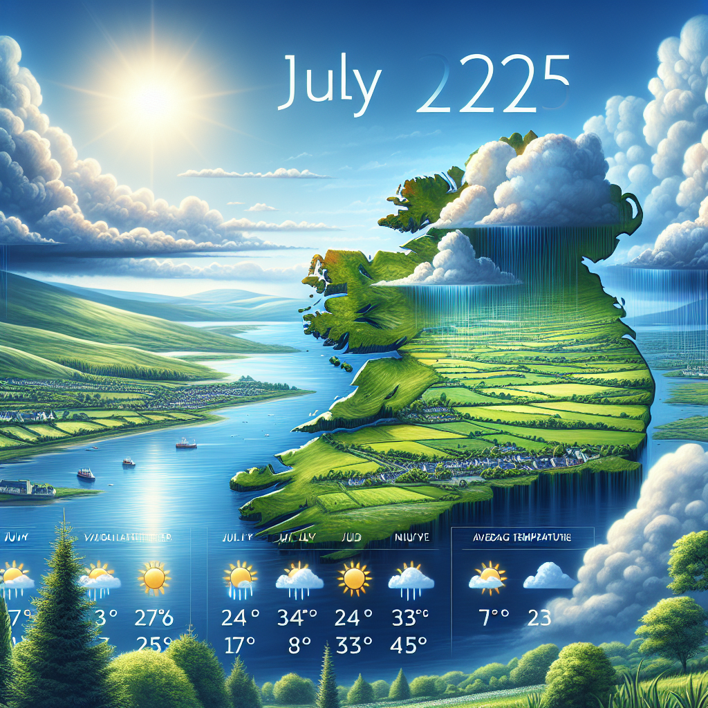 Weather in Ireland in July 2025 Temperature Rain and Light